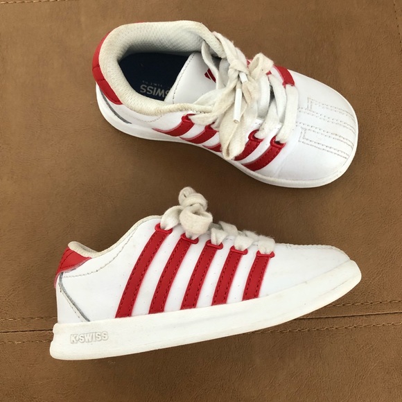 k swiss shoes red